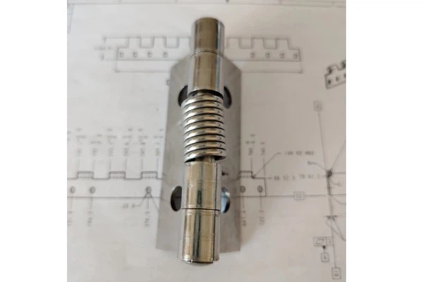 2mm2 Inch Aluminum Alloy Spring Hinge