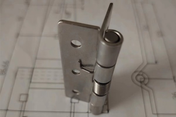 Carbon Steel Spring Hinges, Quenching Process, Mostly Used For Industrial Equipment Cabinet Doors
