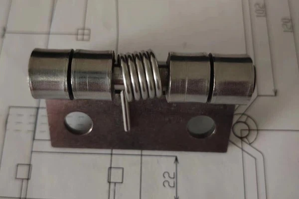 Copper Spring Hinge, Forging Process, Commonly Seen in Exquisite Wooden Cabinets