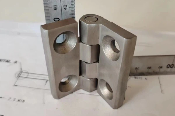Hardware Accessories Automatic Door Closing Furniture Door Stainless Steel 5 Inch Load-bearing E-type Hydraulic Hinge