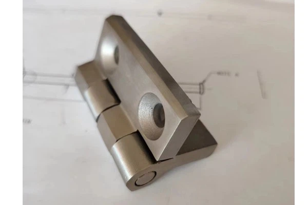 Hardware Accessories Automatic Door Closing Furniture Door Stainless Steel 5 Inch Load-bearing E-type Hydraulic Hinge