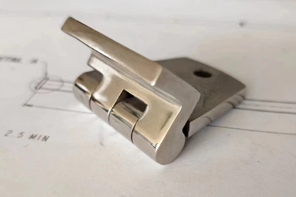 Iron Electroplating 3 Inch Factory Bi-Fold Door Industrial Hinge