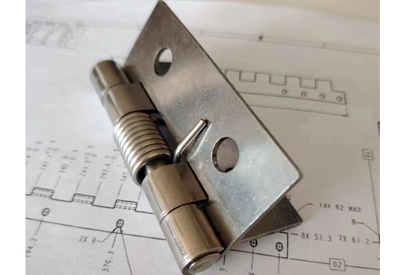 Metal Spring Hinges Made Of Stainless Steel Have Excellent Corrosion Resistance And Are Widely Used in Kitchen Cabinet Doors.