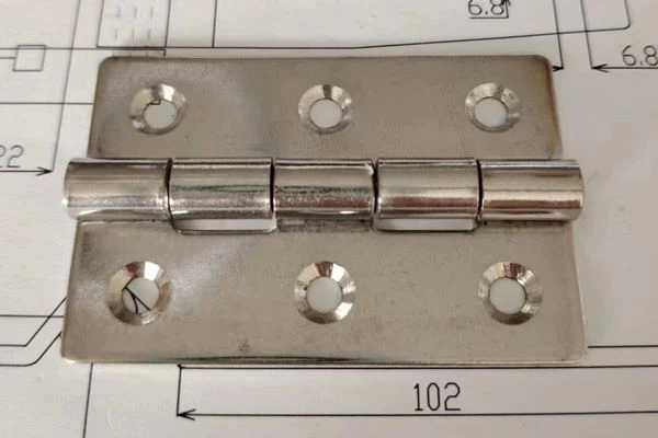 Silent Five-section Hinge